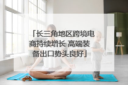 长三角地区跨境电商持续增长 高端装备出口势头良好